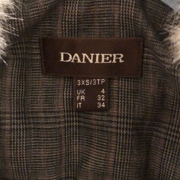 Black leather bomber jacket with thinsulate lining - Picture 2 of 4